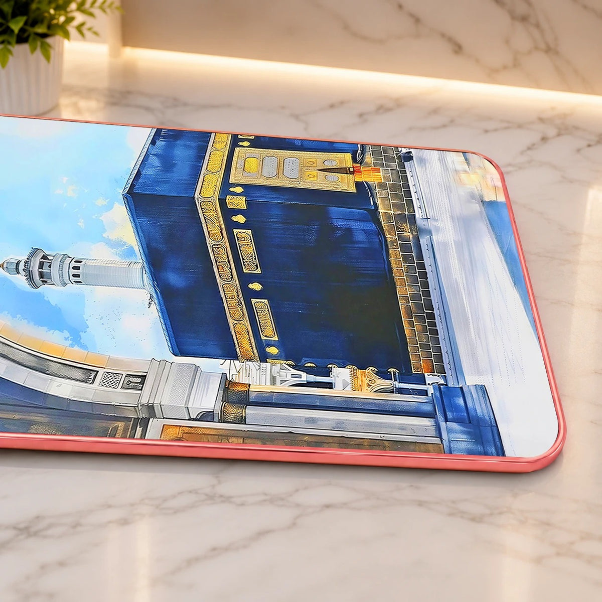 Masjid Al Haram Kaaba Wall Art - 10 | Rose Gold