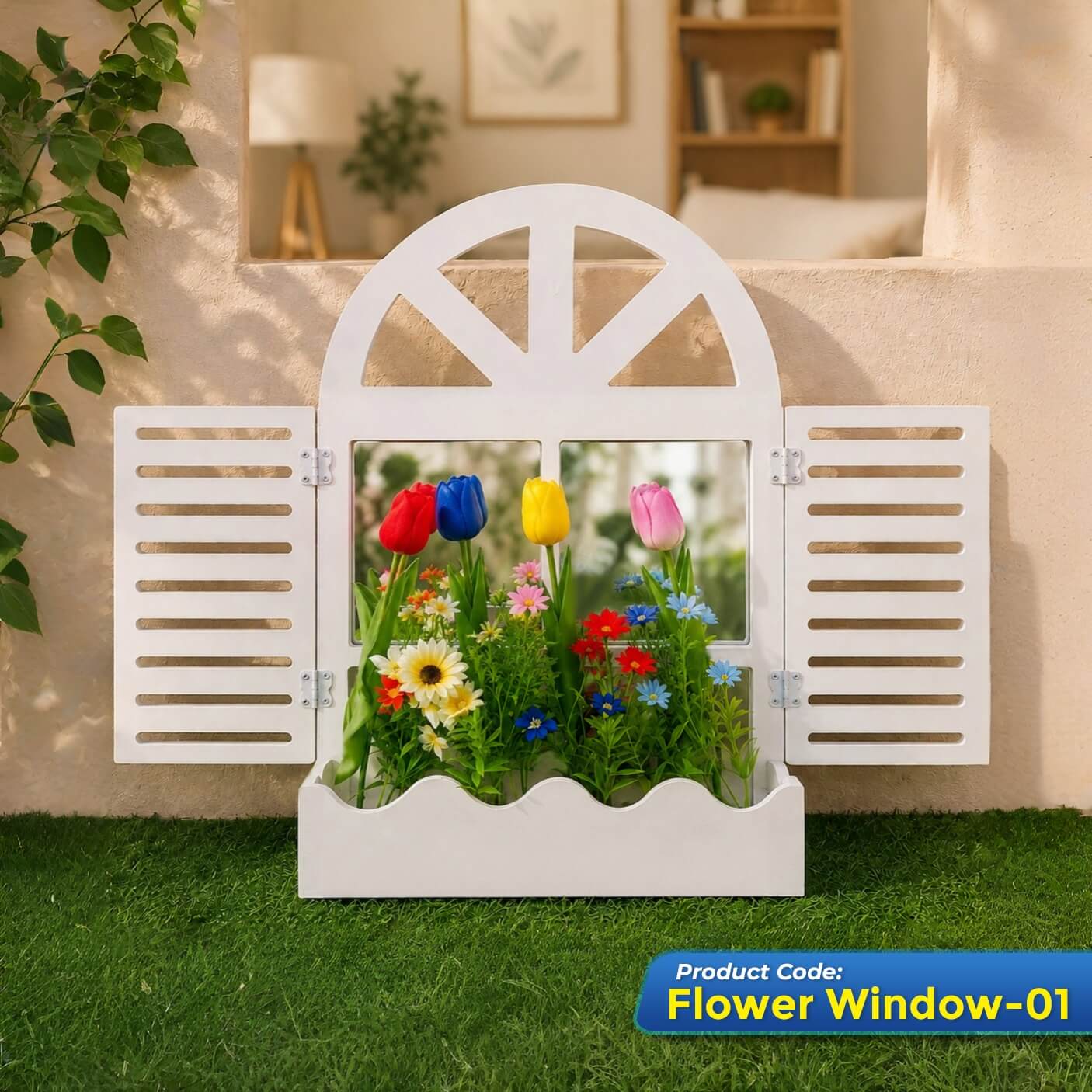 Flower Window - 01