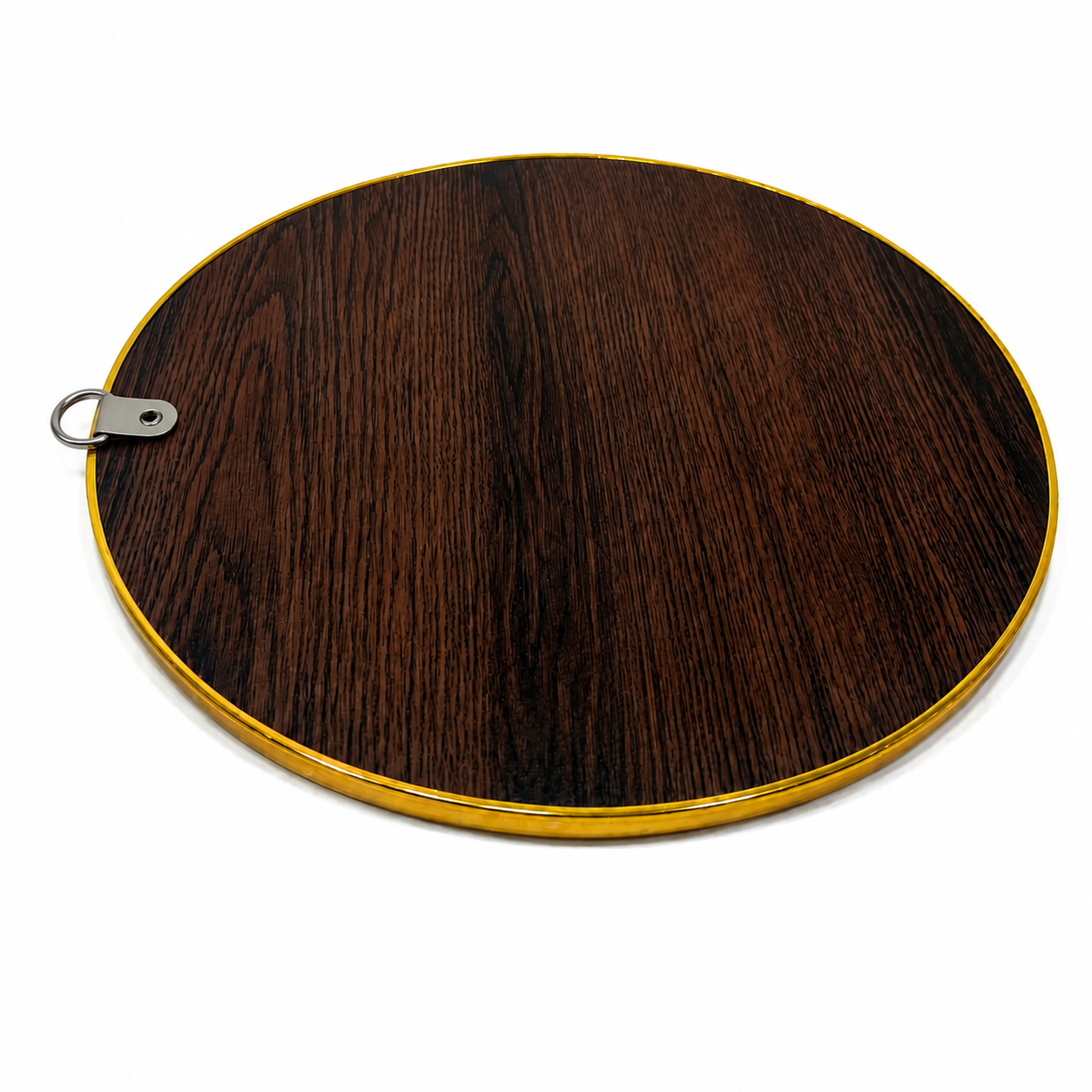 Fluid Mirror 15.6″ Crystal Round Bathroom Mirror